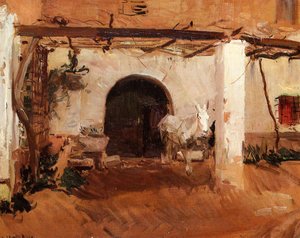 Huerta House, Walencja autorstwa Joaquín Sorolla